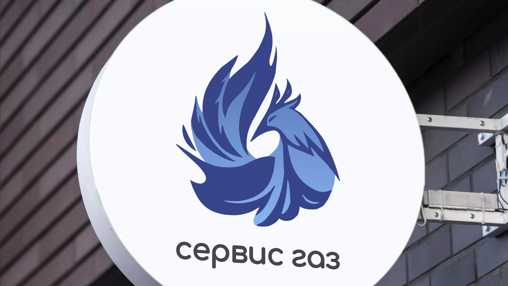Создание логотипа «Сервис газ» в Дно